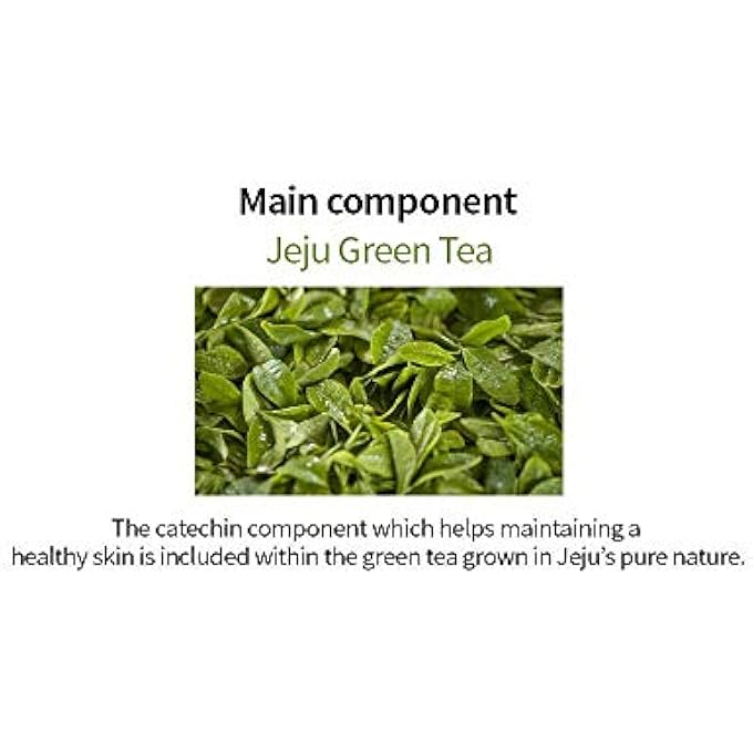 SNP SHINING NATURE PURITY JEJU GREEN TEA MASK (SOOTHING) 10X22ML/0.74OZ - Image 4